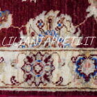 fondoletto passatoia fondo rosso bordeaux ziegler 182x63 cm