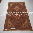 tappeto persiano gashgai kashkuli antico circa 1870 lana su lana 220x130 cm