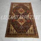 tappeto persiano gashgai kashkuli antico circa 1870 lana su lana 220x130 cm