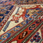 tappeto persiano gashgai kashkuli antico circa 1870 lana su lana 220x130 cm