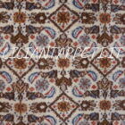 tappeto persiano mud da salotto fondo blu avorio in lana 314x217 cm
