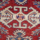 passatoia kazak da corridoio fondo rosso 243x74 cm