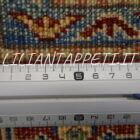 tappeto passatoia fondoletto kazak afghano blu 199x78 cm