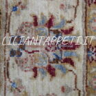 tappeto orientale ziegler azzurro da salotto in lana 186x124 cm