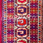 tappeto bukhara turcomanno yomut fondo rosso in lana 260x162 cm
