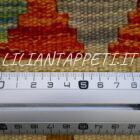 passatoia kilim afghano da corridoio multicolore 281x77 cm