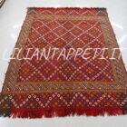kilim sumak palas gashgai khamseh arab persia meridionale da salotto fondo marrone 240x180 cm