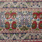 antico tppeto turco panderma a preghiera in lana fondo verde 180x128 cm