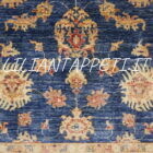 tappeto orientale ziegler fondo blu in lana 184x148 cm