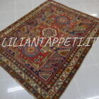 antico tappeto shirvan Konagkend da salotto in ottime condizioni 150x117 cm