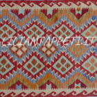 piccolo kilim afghano multicolore 148x102 cm