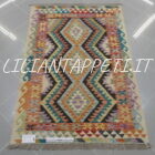piccolo kilim afghano multicolore 155x107 cm
