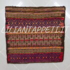 Antico Nim Khorjin Afshari kalat Persia multicolore 61x57 cm