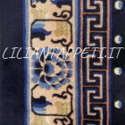 tappeto cinese pechino da salotto color avorio 273x183 cm lana su cotone