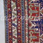 tappeto caucaso lesghi antico circa 1880 lana su lana 179x120 cm