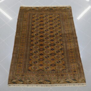 tappeto orientale bukhara russo color cammello da salotto