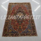Antico Tappeto Farahan Persiano Fine XIX Secolo 200×132 cm