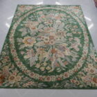 tappeto cinese berkana floreale disegno aubusson color verde da salotto molto decorativo