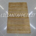piccolo gabbeh moderno scendiletto color beige 127x80 cm