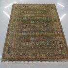 tappeto moderno ziegler da salotto fondo verde