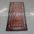 piccolo antico tappeto tibet del primo 900 118x61 cm