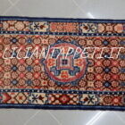 piccolo antico tappeto tibet del primo 900 118x61 cm
