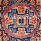 piccolo antico tappeto tibet del primo 900 118x61 cm