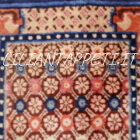 piccolo antico tappeto tibet del primo 900 118x61 cm