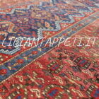 tappeto persiano afshari antico della seconda metà del XIX secolo 275x154 cm