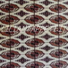 tappeto persiano bukhara tekke antico fondo avorio in lana 170x145 cm