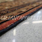 tappeto persiano bukhara tekke antico fondo avorio in lana 170x145 cm