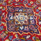 tappeto persiano keshan fondo rosso lana su cotone 147x96 cm