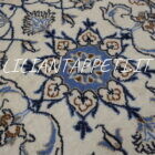 piccolo tappeto nain 9 fili fondo avorio 140x69 cm