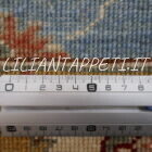 tappeto ziegler piccolo color azzurro lana su cotone 153x101 cm