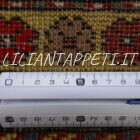 tappeto antico caucaso ghendje tutto lana fondo rosso molto naif 156x131 cm