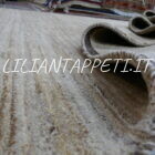 tappeto persiano Gabbeh gashgai fondo beige da salotto tutto in lana non tinta 285x220 cm
