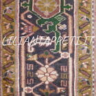 tappeto persiano Heriz grande da sala geometrico 345x267 cm in lana