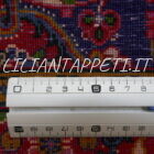 piccolo scendiletto persiano jozan fondo blu multicolore 98x65 cm lana su cotone
