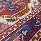 tappeto persiano nehavand fondo rosso avorio 142x97 cm lana su cotone