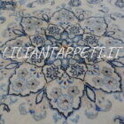 tappeto persiano Nain 9 Fili quadrato fondo avorio 156x147 cm