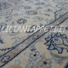 tappeto persiano Nain 9 Fili quadrato fondo avorio 156x147 cm