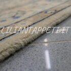 tappeto persiano Nain 9 Fili quadrato fondo avorio 156x147 cm