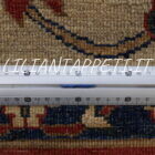 tappeto grande orientale ziegler afghano decorativo da sala fondo rosso mattone 420x296 cm