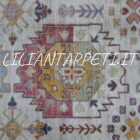 grande tappeto moderno ziegler extra annodato a mano fondo avorio 354x275 cm