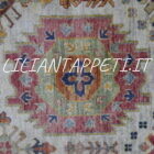 grande tappeto moderno ziegler extra annodato a mano fondo avorio 354x275 cm