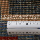 piccolo vecchio tappeto persiano gabbeh gashgai tutto lana 167x118 cm fondo champagno molto naif