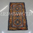 piccolo antico tappeto tibet del primo 900 146x85 cm