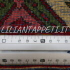 piccolo tappeto persiano bakhtiari antico lana su cotone 85x67 cm