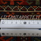 tappeto caucasico kuba antico fondo blu da salotto tutto lana 181x127 cm motivo bukhara