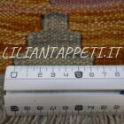 passatoia fondoletto kilim afghano da corridoio multicolore 169x64 cm
